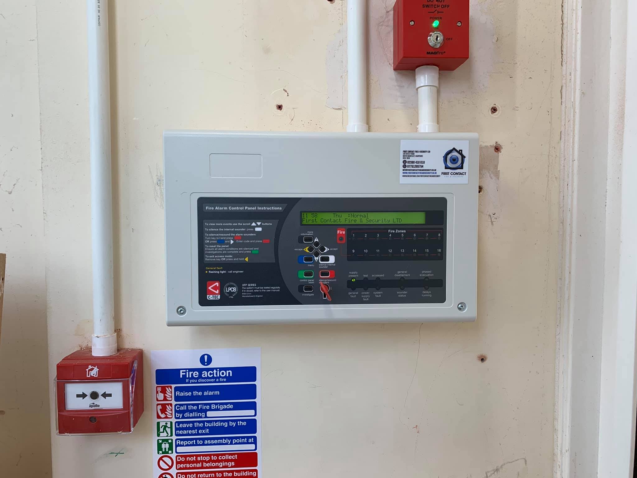 fire alarm installation